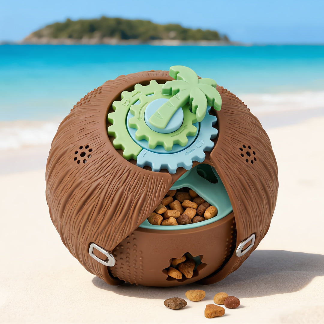 Coconut Puzzle Feeder
