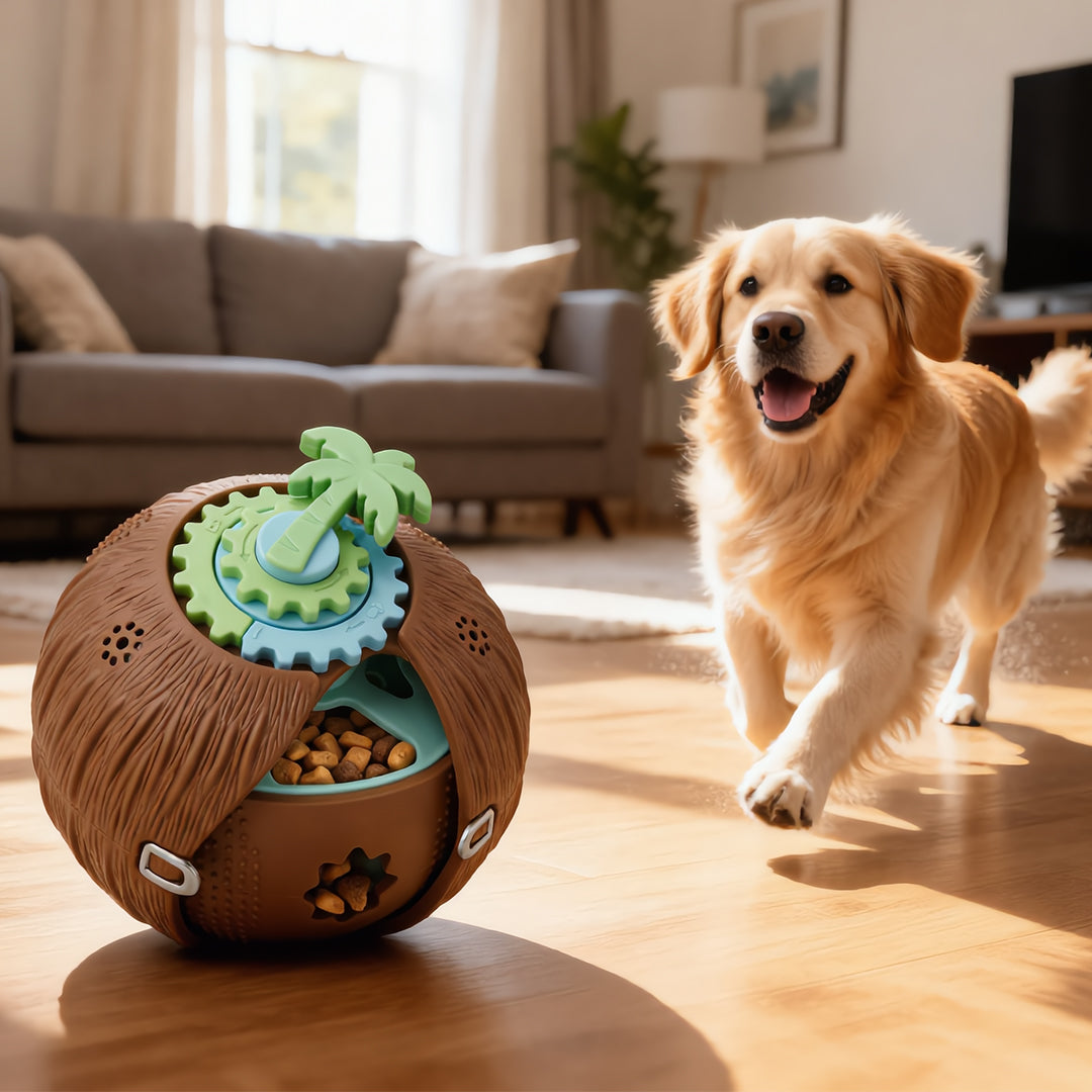 Coconut Puzzle Feeder
