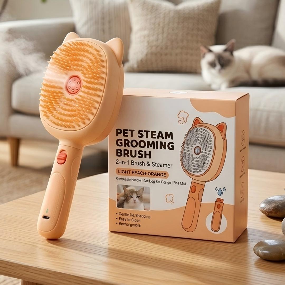 Steam Grooming Brush