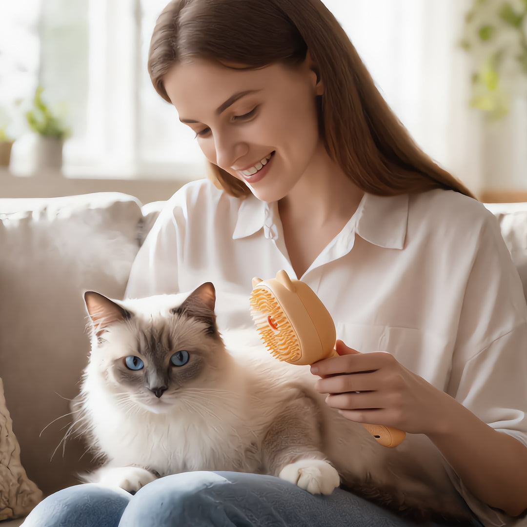 Steam Grooming Brush