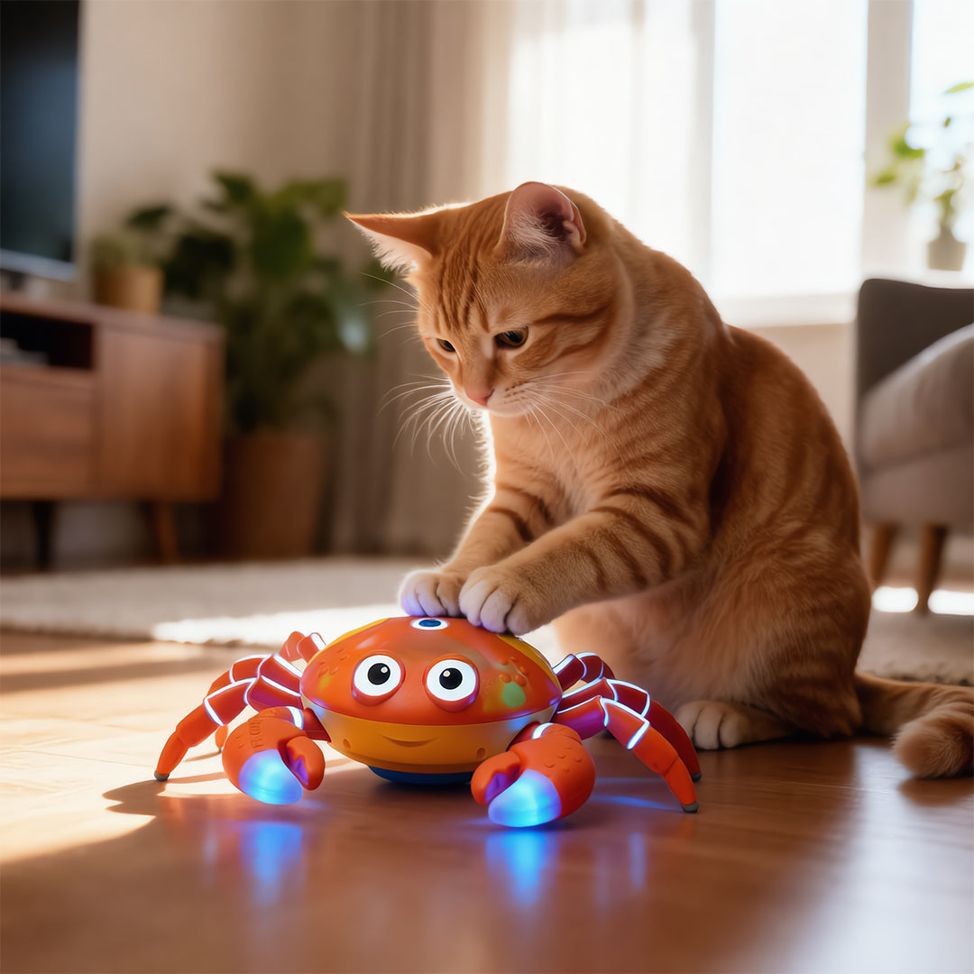 Island Scuttling Crab Interactive Toy