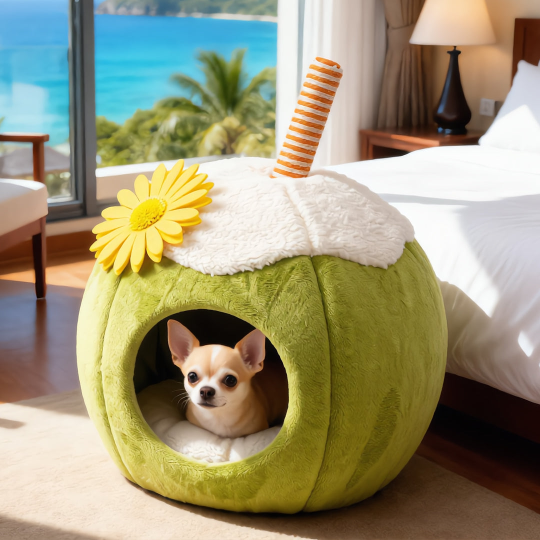 Coconut Shell Pet Cave
